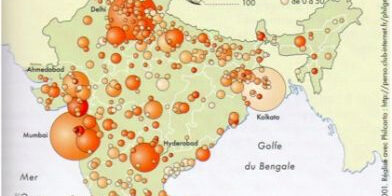 Carte Inde, mai 2012