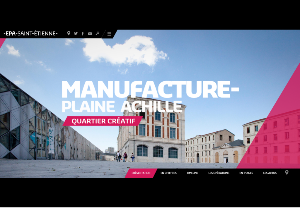 Maîtrise d’oeuvre urbaine pour le quartier Manufacture Plaine Achille, à Saint-Etienne