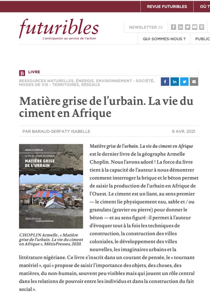 Futuribles-Choplin Futuribles-Choplin