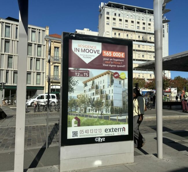 Les nouveaux logements neufs au fil des affiches