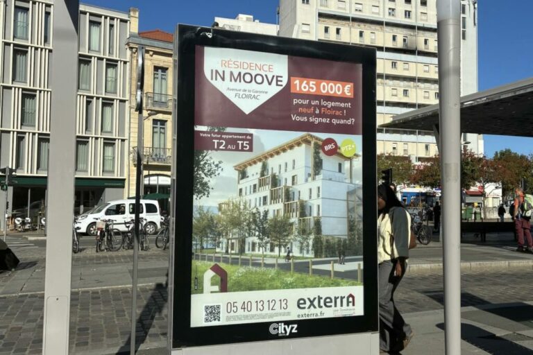 Les nouveaux logements neufs au fil des affiches