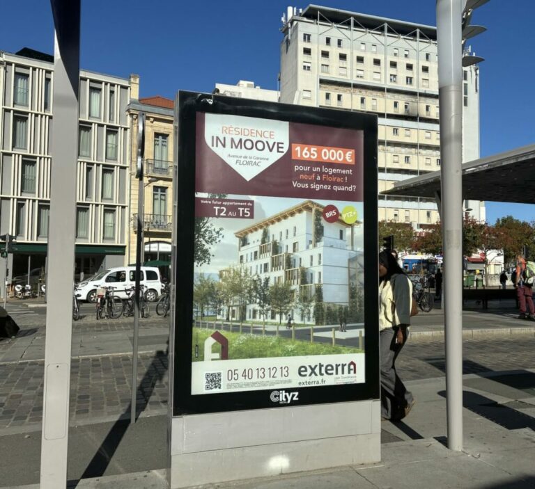 Les nouveaux logements neufs au fil des affiches