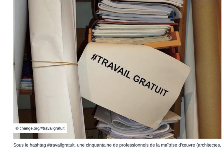 Qui va payer le travail gratuit